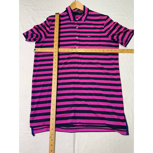 Ralph Lauren RLX golf polo shirt Mens size M Turtleson all over print lot of 2 - Picture 7 of 13